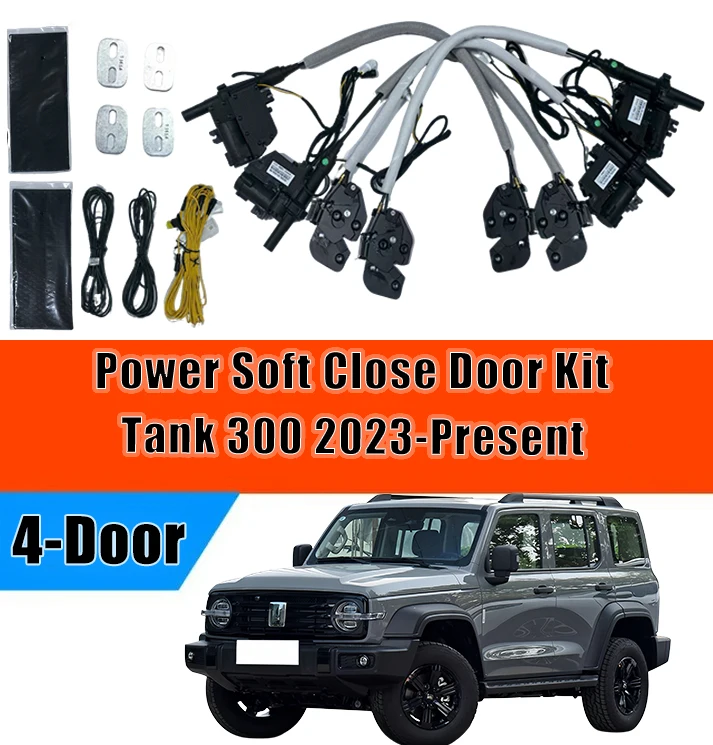 XCAR For Tank 300 2023-Present Automatic Door Closing System with Electric Soft Close and Suction Lock