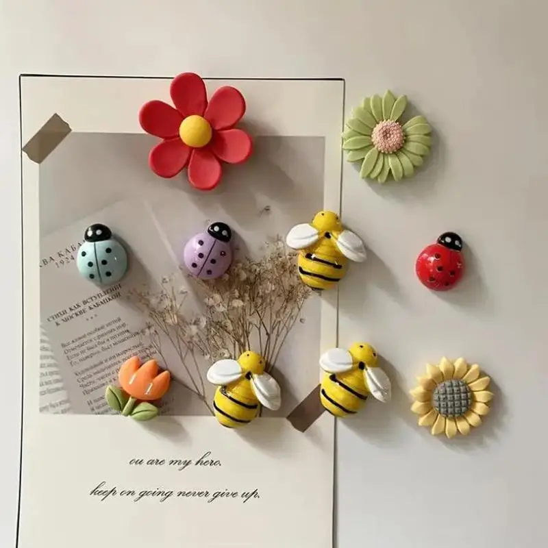 10pcs Adorable Refrigerator Magnets - Durable & Strong Hold For Kitchen, Office & More - Versatile Home Decor Mothers Day Gift