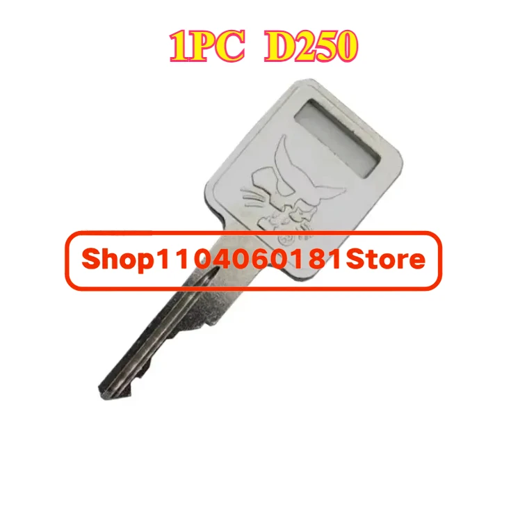

1 PC Bob-cat D250 Ignition Key Fits For Skid Steer Loaders and Mini Excavators 6693241 6693245 6709527 For S550 S185 S331 / S160