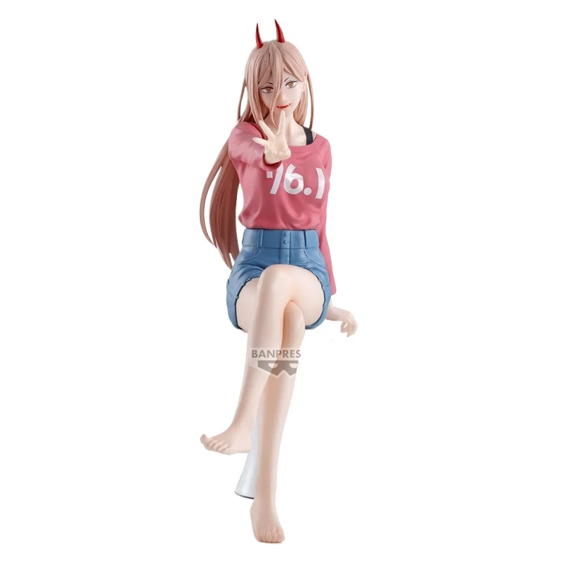 

Bandai Banpresto In-Stock Chainsaw Man Power 18+ Аниме Сексуальная фигурка Bishoujo из ПВХ и АБС-пластика (модель игрушки с орнаментом)