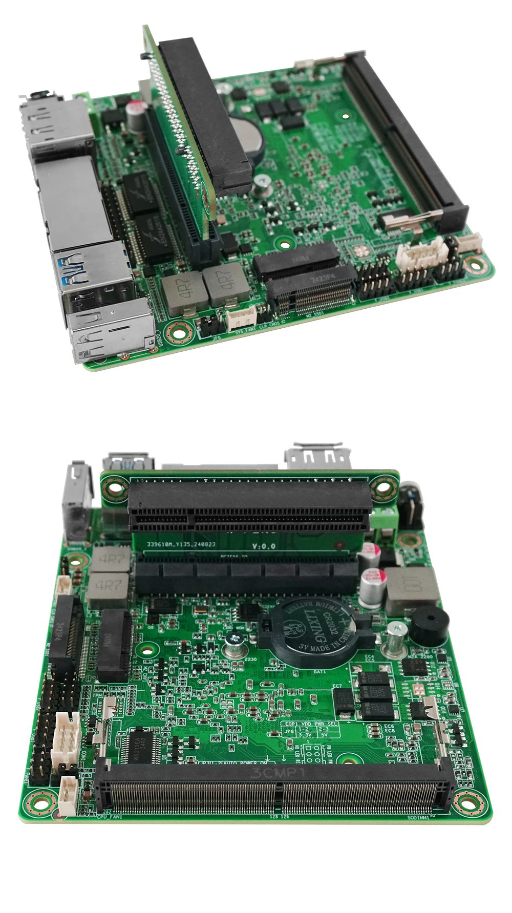 BKHD Software Routing Board N100 quad Core DDR5 Dual  2.5G Network Card NAS Embedded Motherboard 3D Printing  ZNAS