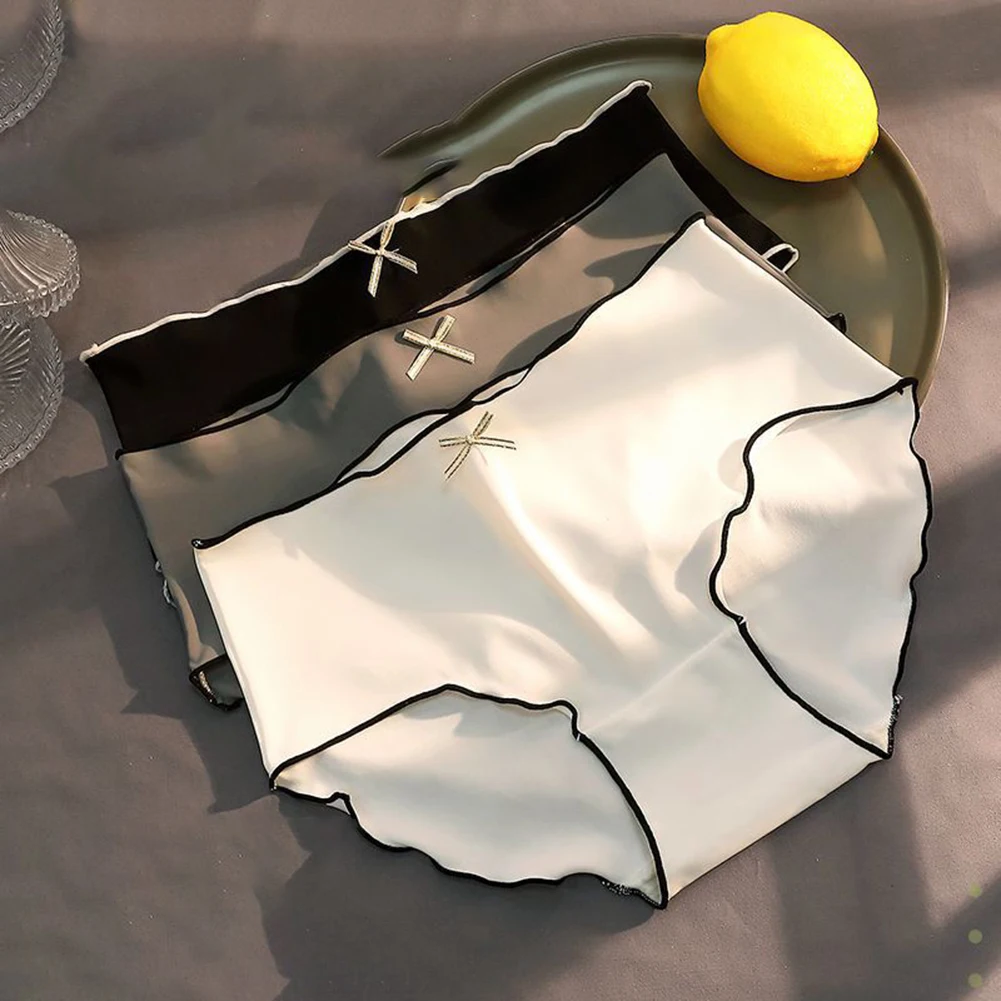 

Sexy Lingerie Sleep Bottoms Women's Ultra-Thin Briefs Underwear Female Breathable Stretch Panties Quick Dry Underpants Knickers