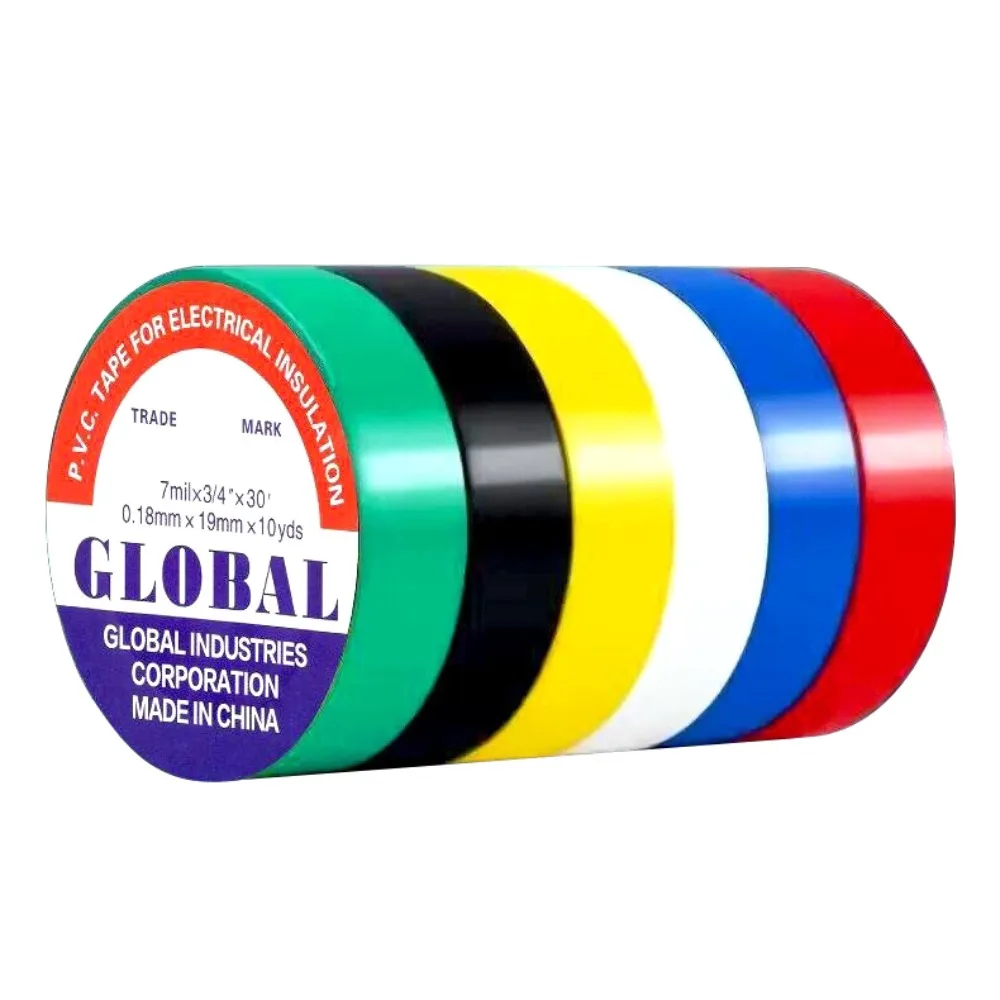 

10 PCS New 10M Electrical Tape Soft Material Flexible Insulating Adhesive Tape Rubber Base Waterproof Rubber Tape