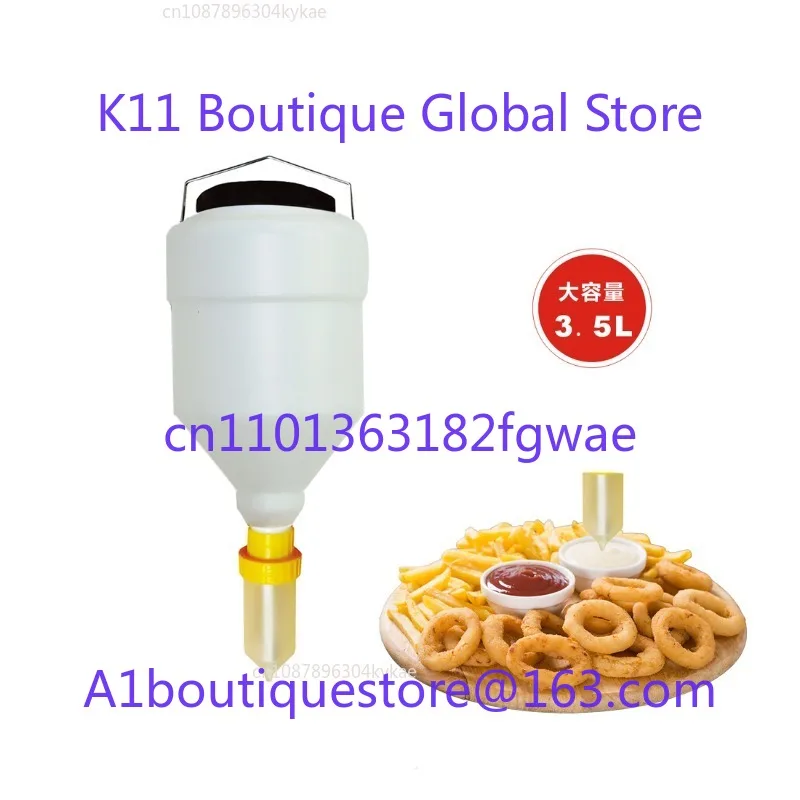 

Подвесная бутылка для соуса, вертикальная бочка, большая емкость, пищевой томатный салат, соус, бутылка для соуса, насос для соуса