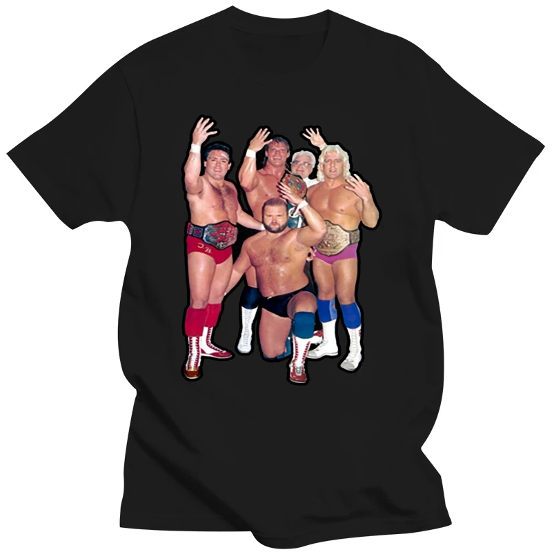 New The Four Horsemen Ric Flair Arn Anderson Tully Men'S T-Shirt Size S-2Xl High Quality Casual Printing Tee Shirt