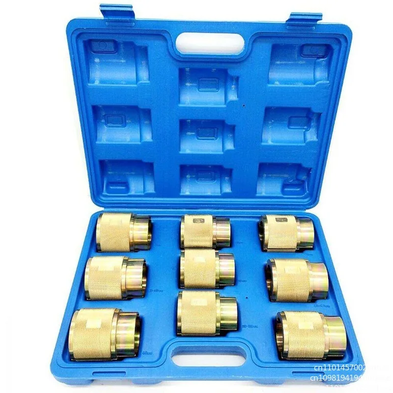9pcs Motorcycle Fork Seal Driver Kit Removal Tool For Size 35/36/39/41/43/45/46/47/48/49mm Motorcycle Repair Tool