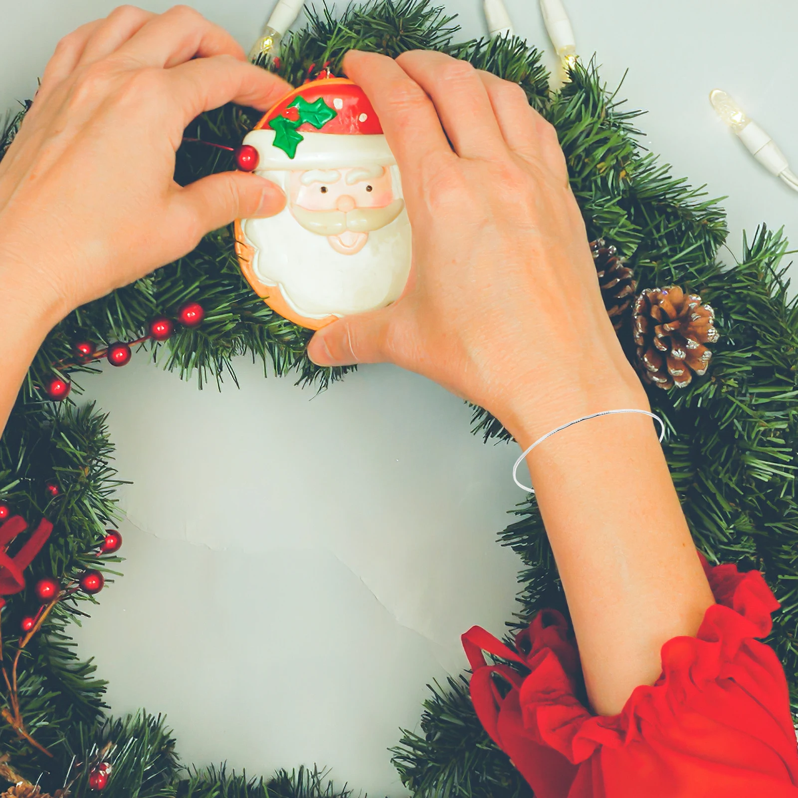 

50pcs Silver Bangle Bracelets Matte Carved Design Fashion Women Statement Iron Thin Durable Chunky Stacking Set