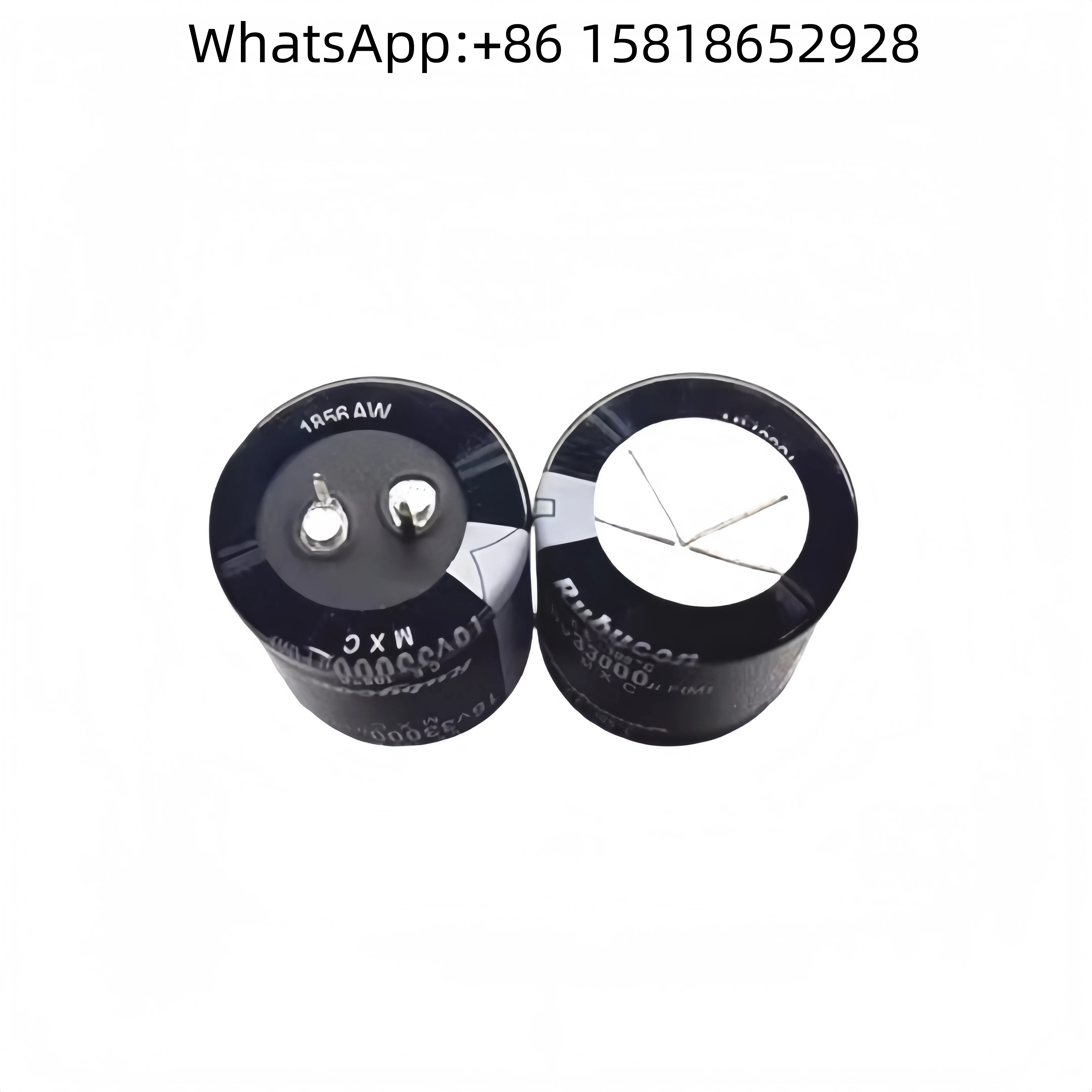 2pcs 33000UF16V 16V33000UF Size: 35X35mm Japanese Ruby Audio Amplifier Filtering Electrolytic Capacitors