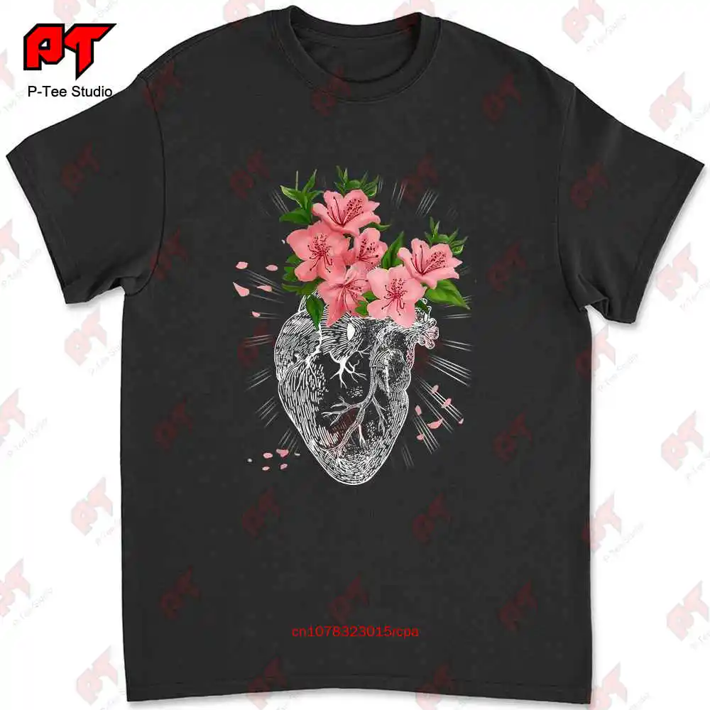 Cardiologist Human Heart Anatomical Emo T-shirt CLFC