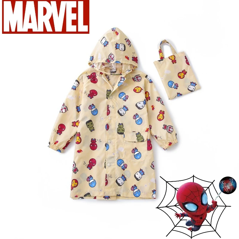 

Marvel Spider-Man cartoon cute student raincoat creative personality unisex rain poncho rain gear anime merchandise gift