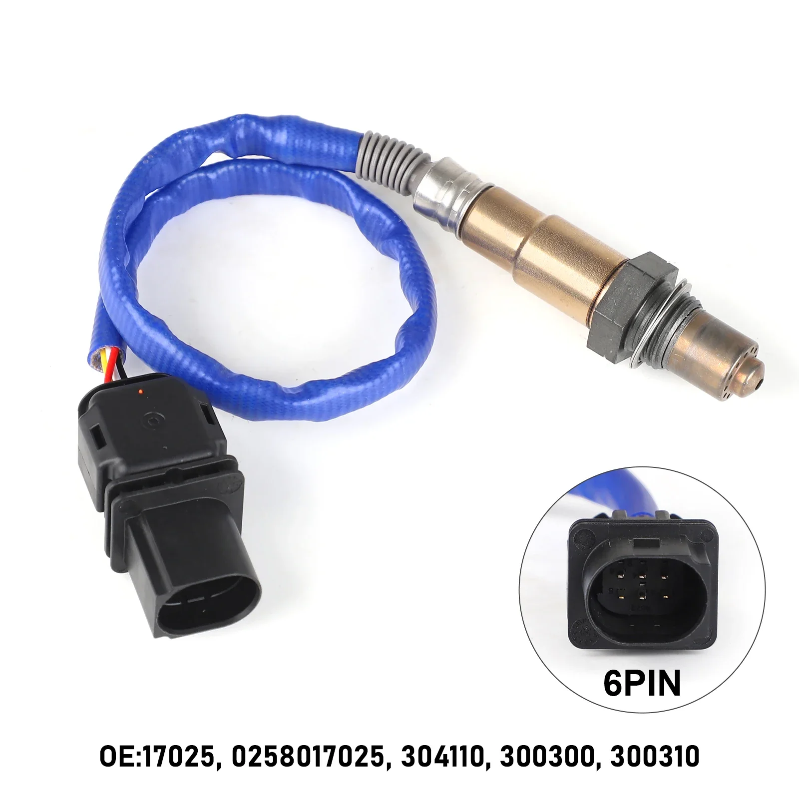 LSU4.9 O2 UEGO Lambda Wideband Oxygen Sensor For PLX AEM 30-0310 30-4110 30-0300 X Series 0258017025 Air Fuel Ratio Sensor