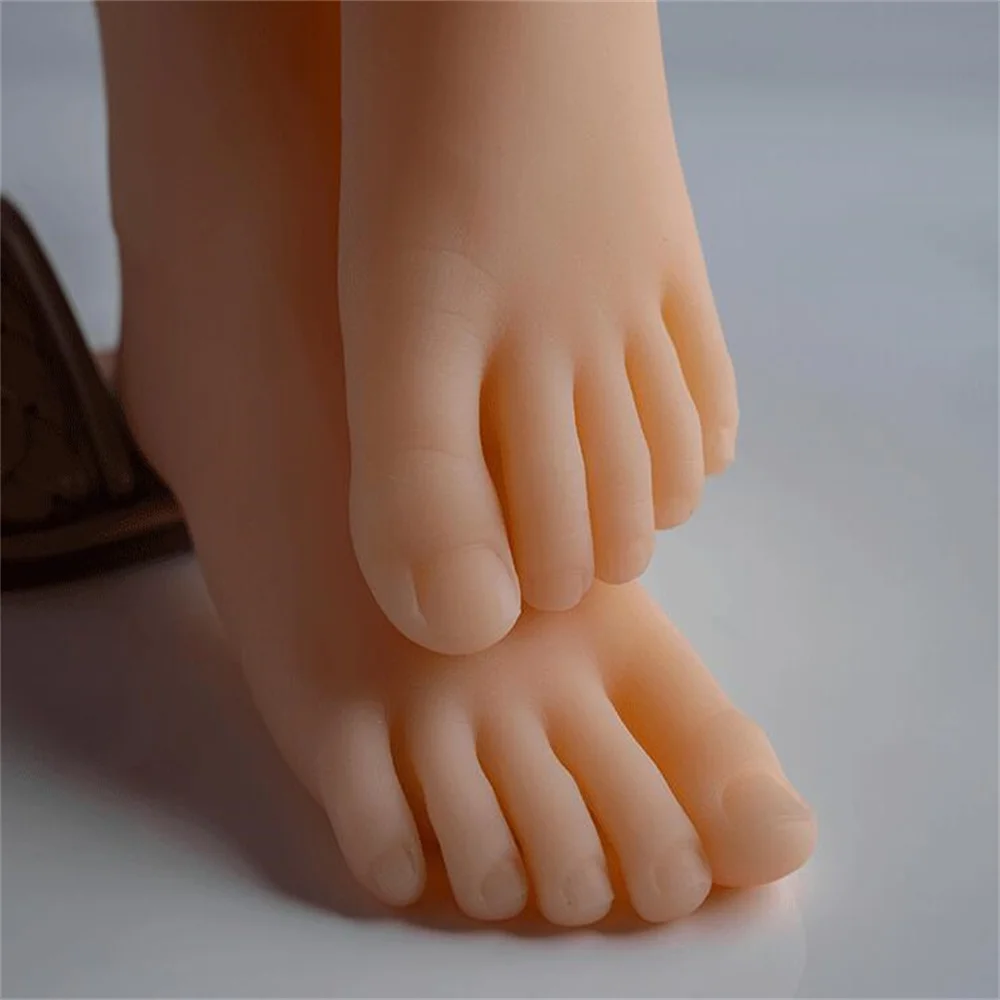 

2025 Female Foot Mannequin Doll Shoe, Blood Form, Silicone Photography, Stockings, Jewelry Location, Soft Silica Gel Model, E092