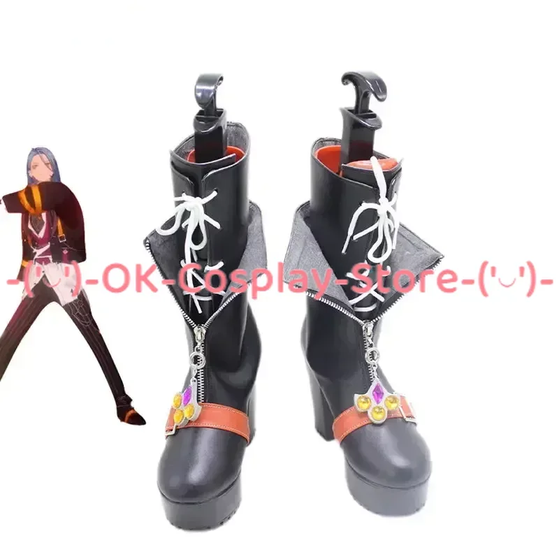 Game Ensemble Stars Helter-Spider CrazyB Oukawa Kohaku Amagi Rinne HIMERU Shiina Niki Cosplay Shoes Halloween Boots Custom Made