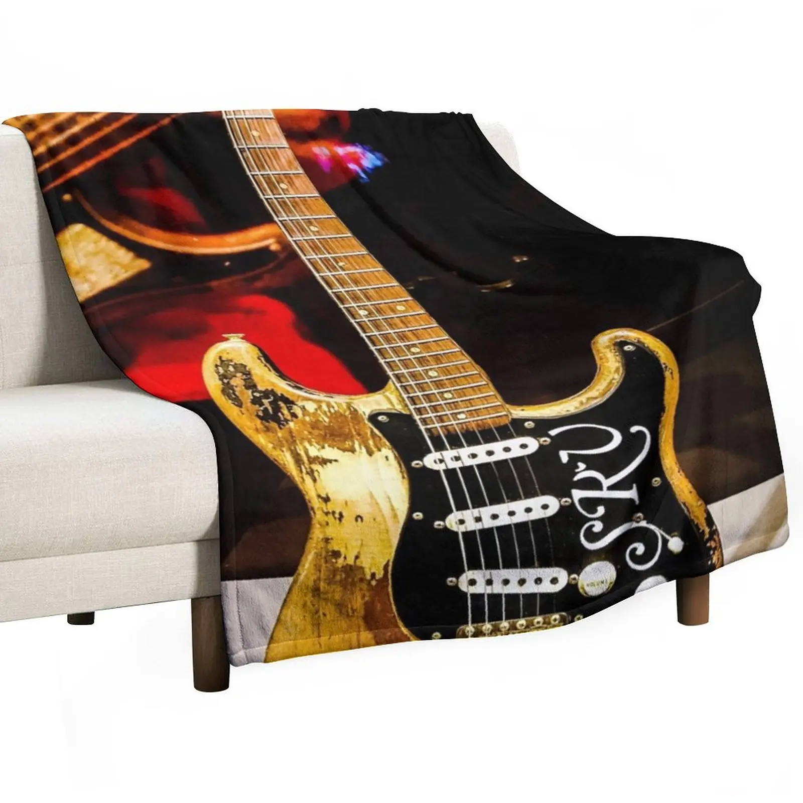 

Stevie Ray Vaughan - Dedication Throw Blanket Large Blankets For Baby Designers Blankets