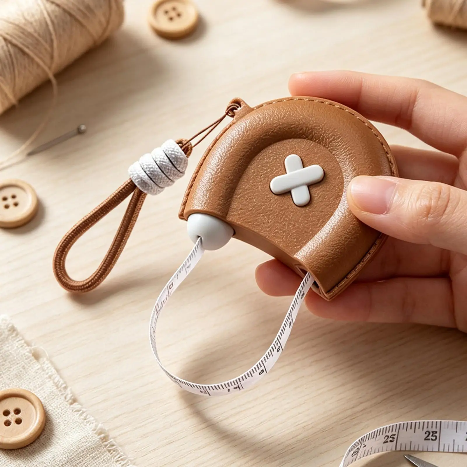Soft Measuring Tape 59 Inch Accurate Magnetic Retractable Sewing Measuring Tape Soft For Sewing Knitting Clothes Fabric Garment
