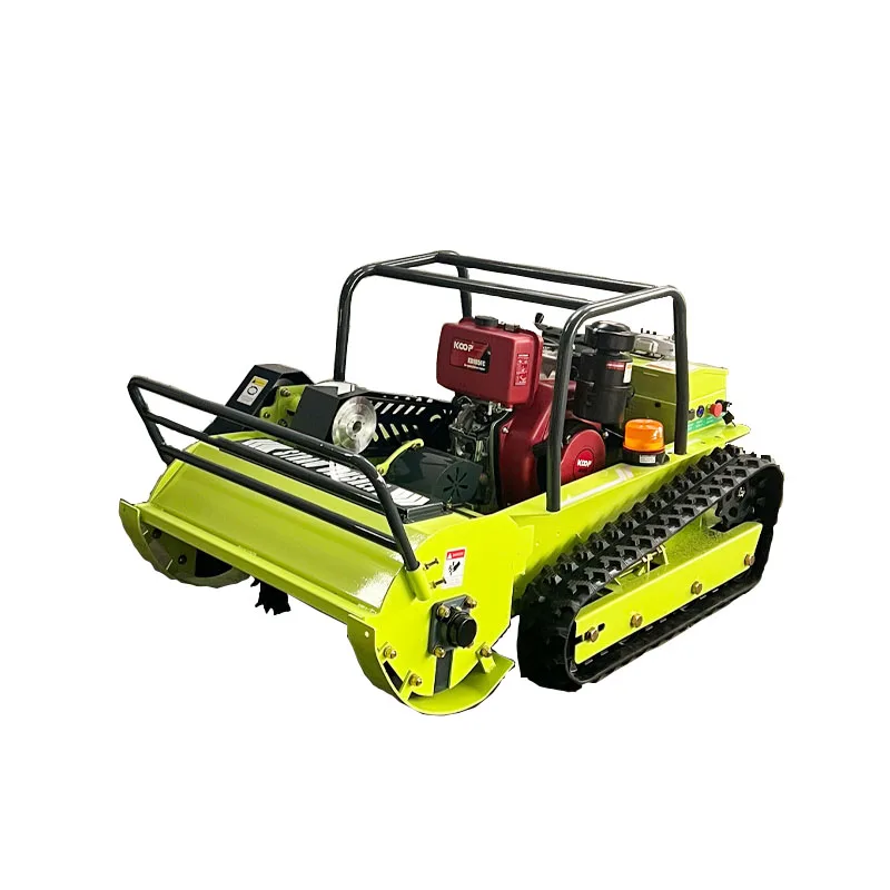 

Customized remote-controlled smart lawnmower, all-terrain automatic lawnmower robot