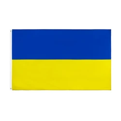 3x5fts 90*150cm Blue Yellow Ua Ukr Ukraine Flag of Ukrainian Hand Flags