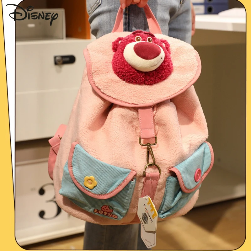 Neue frauen Plüsch Rucksack Mode Hohe Qualität Mädchen Multi Funktionale Lagerung Rucksack Cartoon Nette Vielseitige 3D Puppe Rucksack