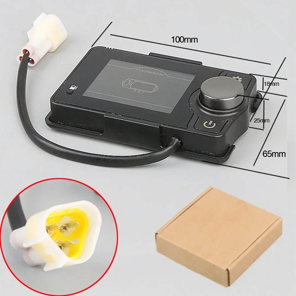 12V/24 Car Parking Heater LCD Panel Controller Suitable For 2-8KW Parking Heater Adjustable Compatible-BT Control Diesel