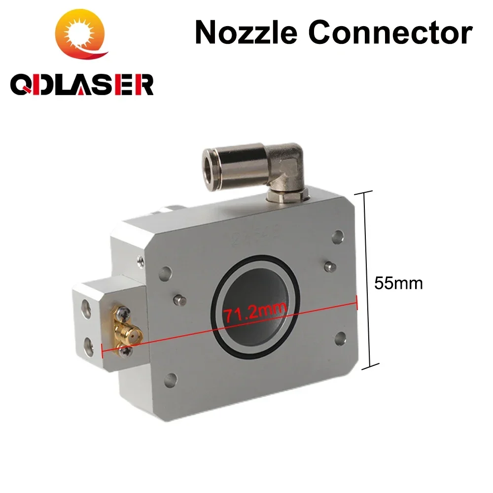 QDLASER Fiber Laser Cutting Head BM109 Nozzle Connection Part for Fiber Metal Cutting Machine