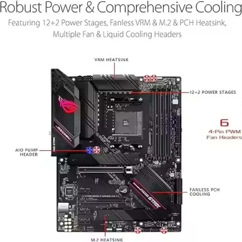 B550-F Gaming WiFi AM4 ATX main board /WiFi6E/PCIe4.0/Halo Synchronous Gaming Faith Gear Triple