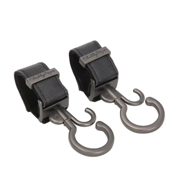 

2PCS Zinc Alloy Stroller Hook Can Be Rotated 360° The Stroller Accessories Zinc Alloy Material Durable Detail Handling