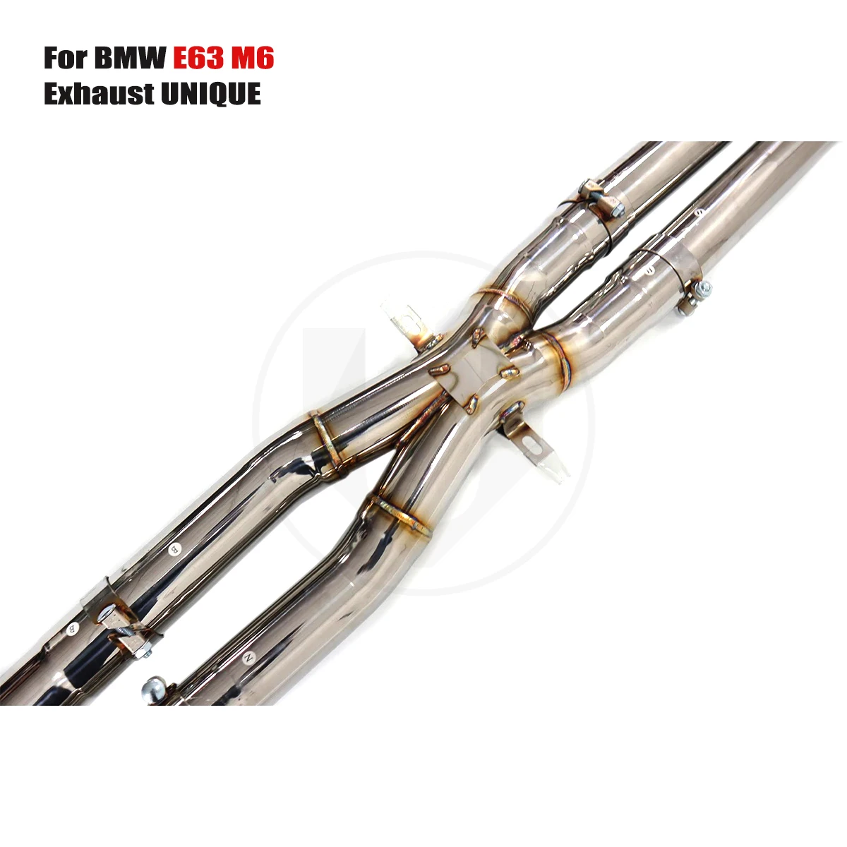 تصميمات فريدة من نوعها BMW E63 E64 M6 5.0L T304 نظام عادم صمام رياضي من الفولاذ المقاوم للصدأ