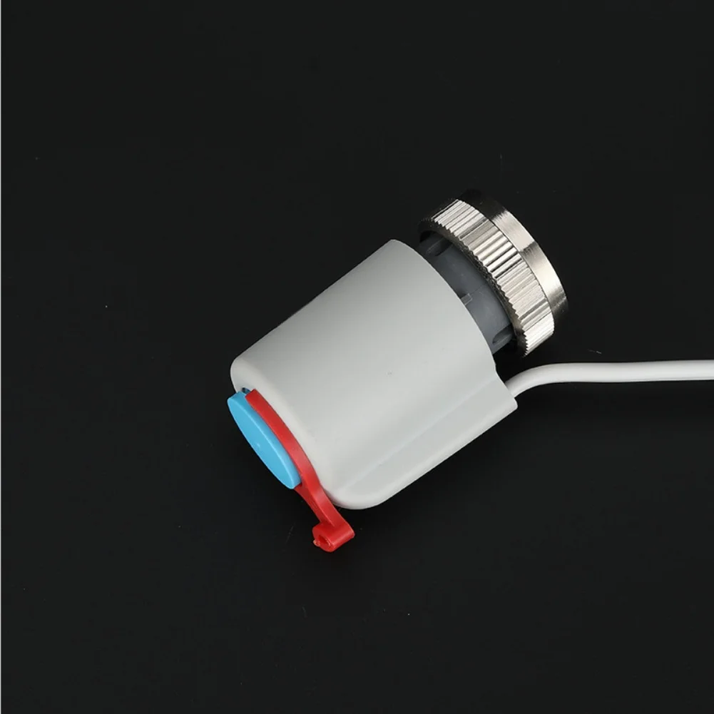 

Термостатический привод для подогрева пола, умный электрический привод с нормально открытым/нормально закрытым режимом, контроль температуры