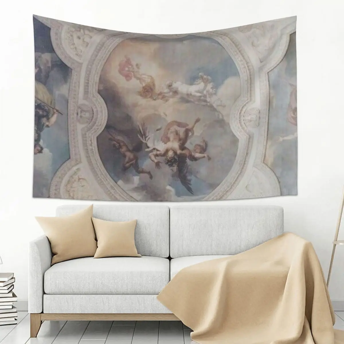 

Light Academia Fresco Aesthetic Tapestry