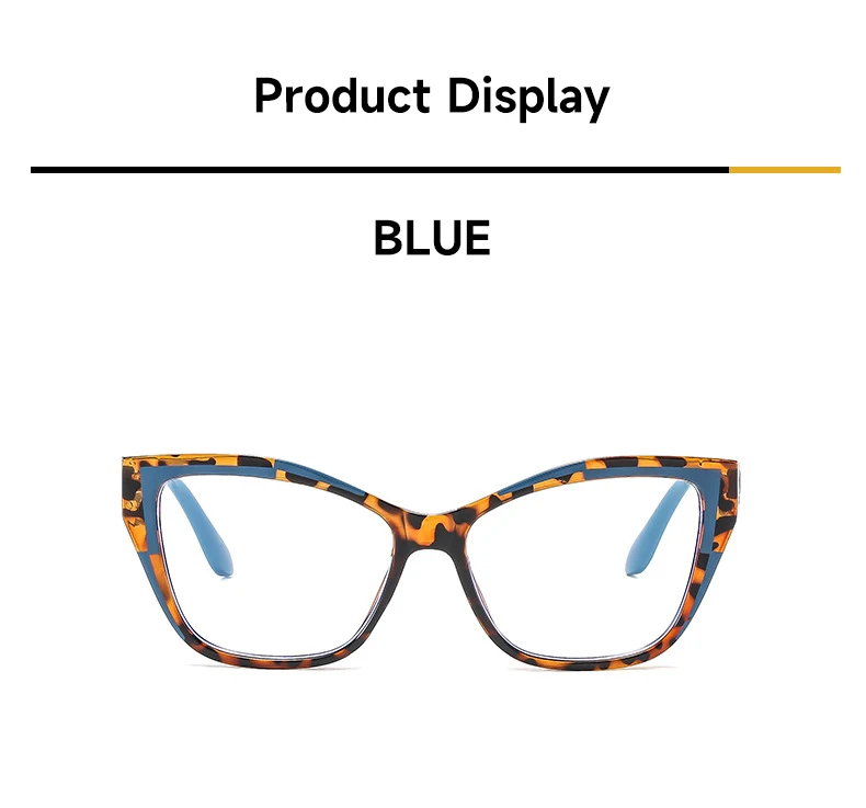 Modische Anti-Blaulicht-Lesebrille für Damen, Katzenaugen-Design, Blaulichtfilter, Gleitsichtbrille – Detail 7