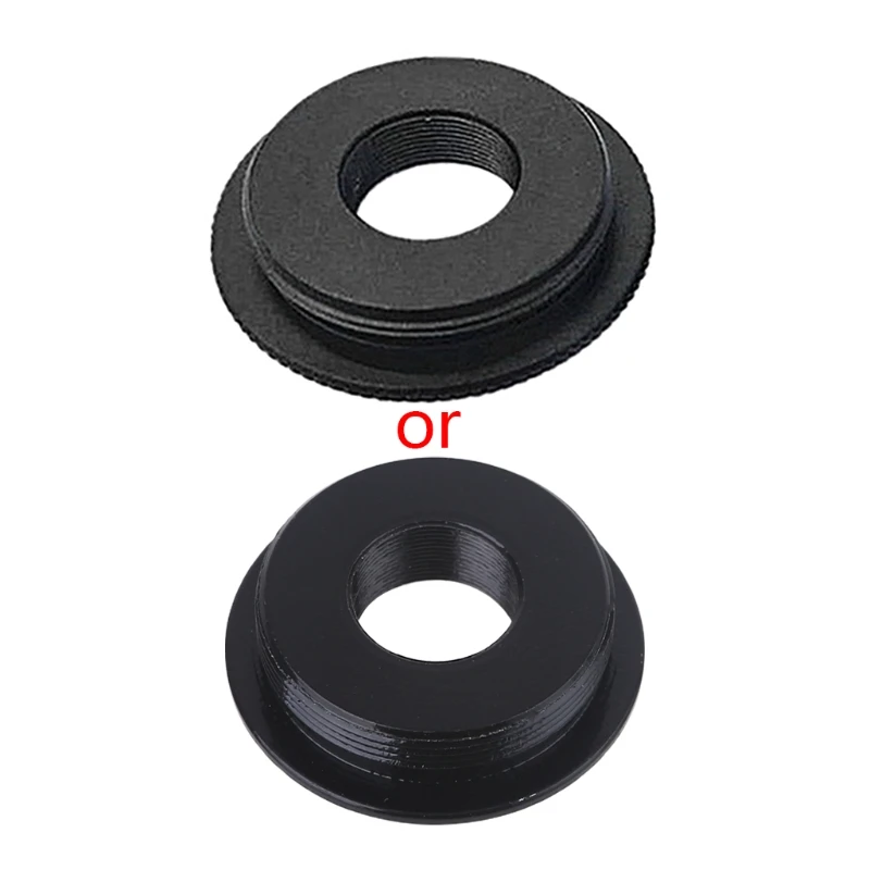 New Black Metal M12 to C/CS Mount Board Lens Converter Adapter Ring for AHD CCD TVI CVI Box Camera Support Accessories