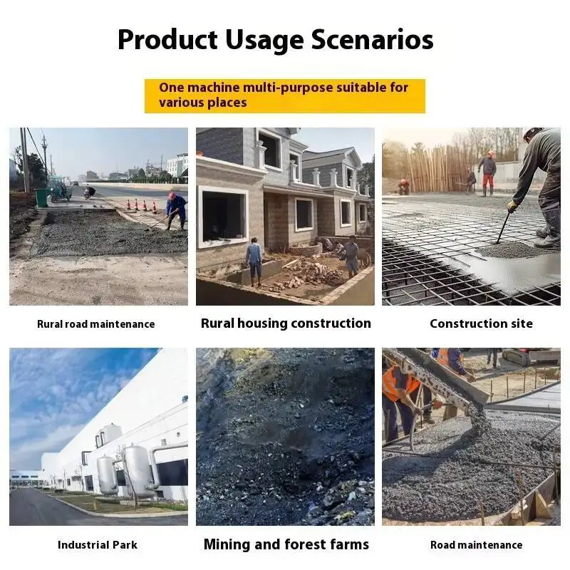 Small Concrete Truck Production All-Terrain Multi-Function Engineering Mixing Tank Cement Mixer