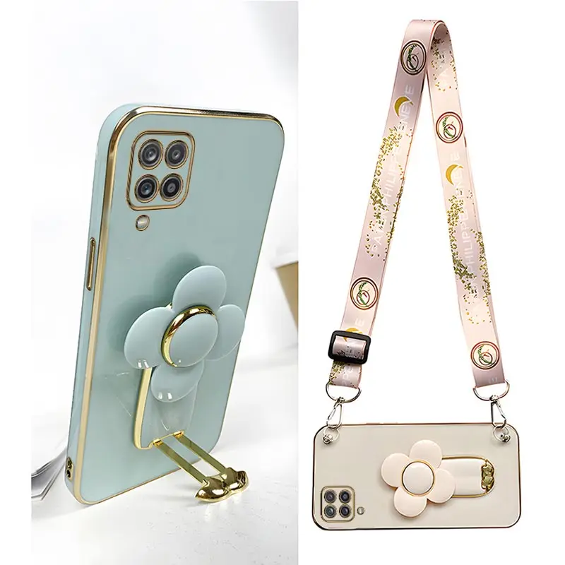 M 32 33 30S 31 Rotating Windmill Lanyard Strap Case On For Samsung Galaxy M22 M23 M32 M33 M11 M14 M31 M42 M30S M31 4G 5G Cover