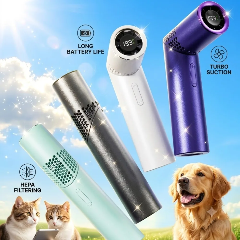 

Brushless Motor Portable Fan Mini Handheld Fan Hanging Neck Fans Lipstick Pocket Desktop Coolers Fan For Summer Travel Device