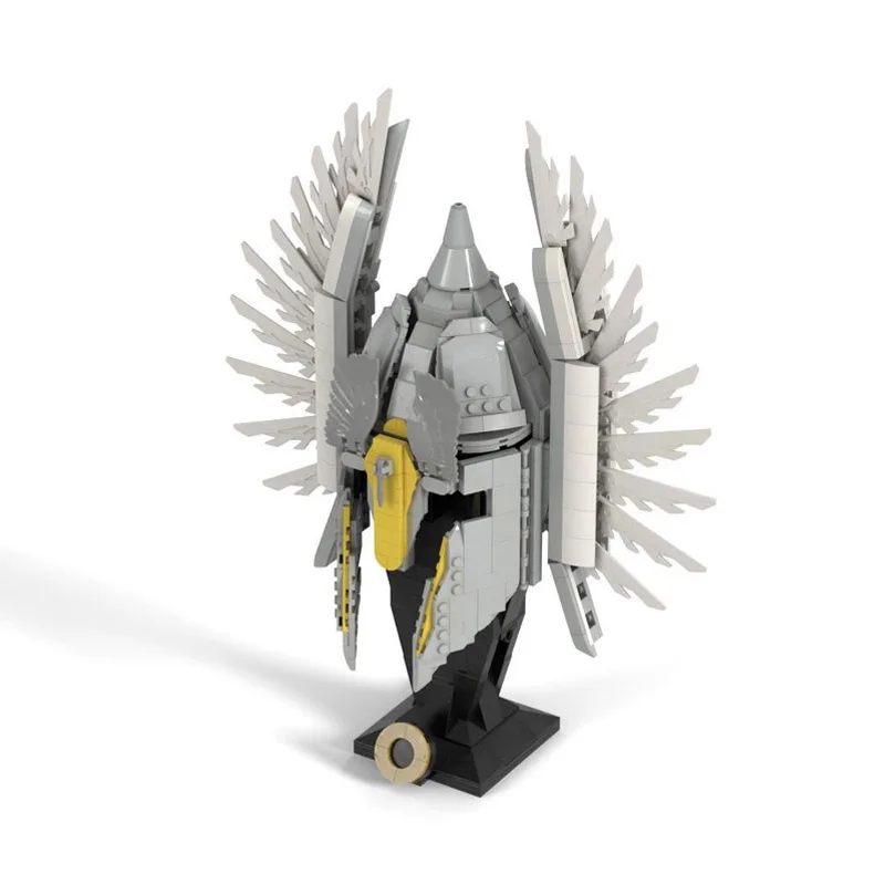 812pcs-moc-new-lotr-gondor-fountain-guard-helmet-assembled-building-blocks-diy-creative-assembly-bricks-toys-kids-christmas-gift