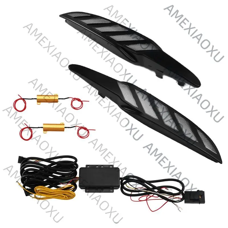 

Strange 2Pcs DRL For Mazda 3 Mazda 3 Axela 2017 2018 Daytime Running Lights Fog Lamp Headlight Daylight With Yellow Turn Signal
