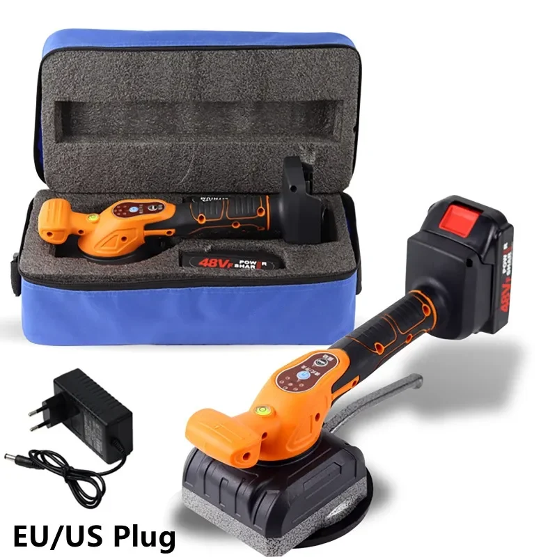 

Professional 48VF Automatic Electric Tiling Machine 5 Gears Rechargeable Floor Laying Leveling Tool Bubble Leveler Power Tools