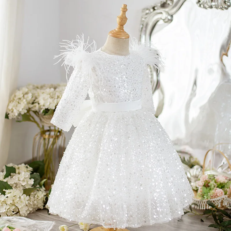 

Kids Dress for Kids Girl Wedding Dresses 2024 15 Year Old Quinceanera Dress 2024 Girls Elegant Dresses for Formal Occasions Gala