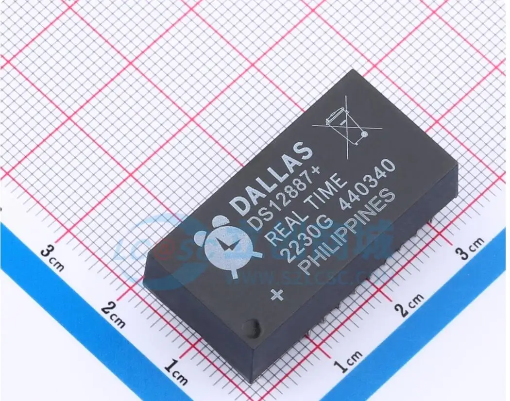 2PCS  DS12887+ Brand: ADI/MAXIM Packaging: EDIP-24 Brand new original genuine product