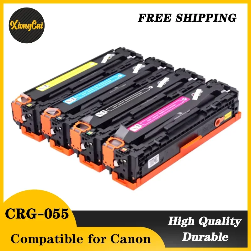 1Set 4Color Compatible For CANON CRG055 CRG-055 055 Toner Cartridge for i-Sensys LBP663cdw LBP664cx MF742cdw MF744cdw MF746cx