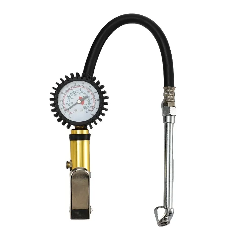Digital Tire Pressure Gauge with Deflate, LCD Backlight, Auto Motorcycle Tyre Pressure Measuring Tool