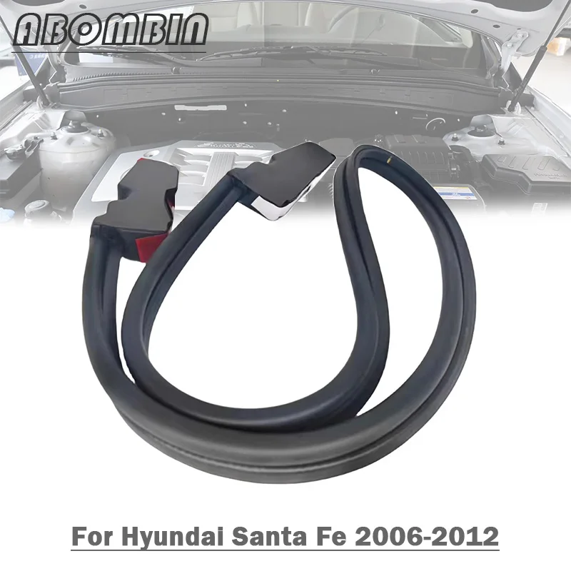 Front Hood Waterproof Strip Engine Hood Sealing Strip Deflector Foam Block For Hyundai Santa Fe 2006 2007 2008 2009 2010 2011 12
