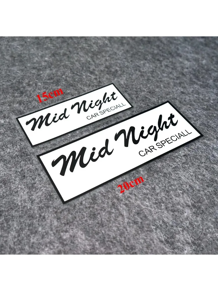 AliExpress NONE Midnight Racing Vinyl Sticker, Waterproof Decal for Car, Bike, Motorcycle Helmet and Laptop