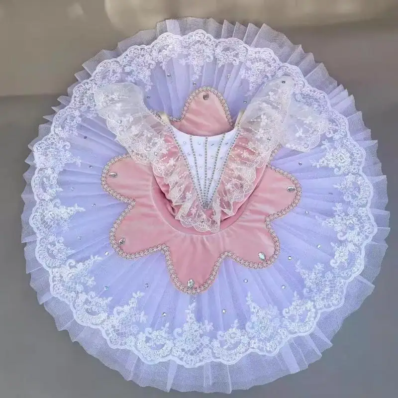 Volwassen Kinderen Professionele Ballet Tutu Rok Meisjes Prestaties Danskostuums Platter Pannenkoek Tutu Vrouwen Party Ballerina Jurk