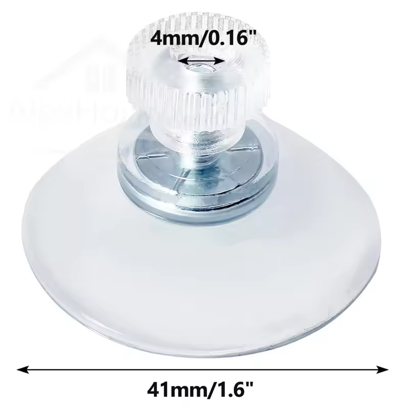 5/10Pcs Suction Cups with Screw 25/32/41/53mm Plastic Sucker Pad Holder PVC Sucker with Screw Nut for Bathroom Window Car Shade - Image 7
