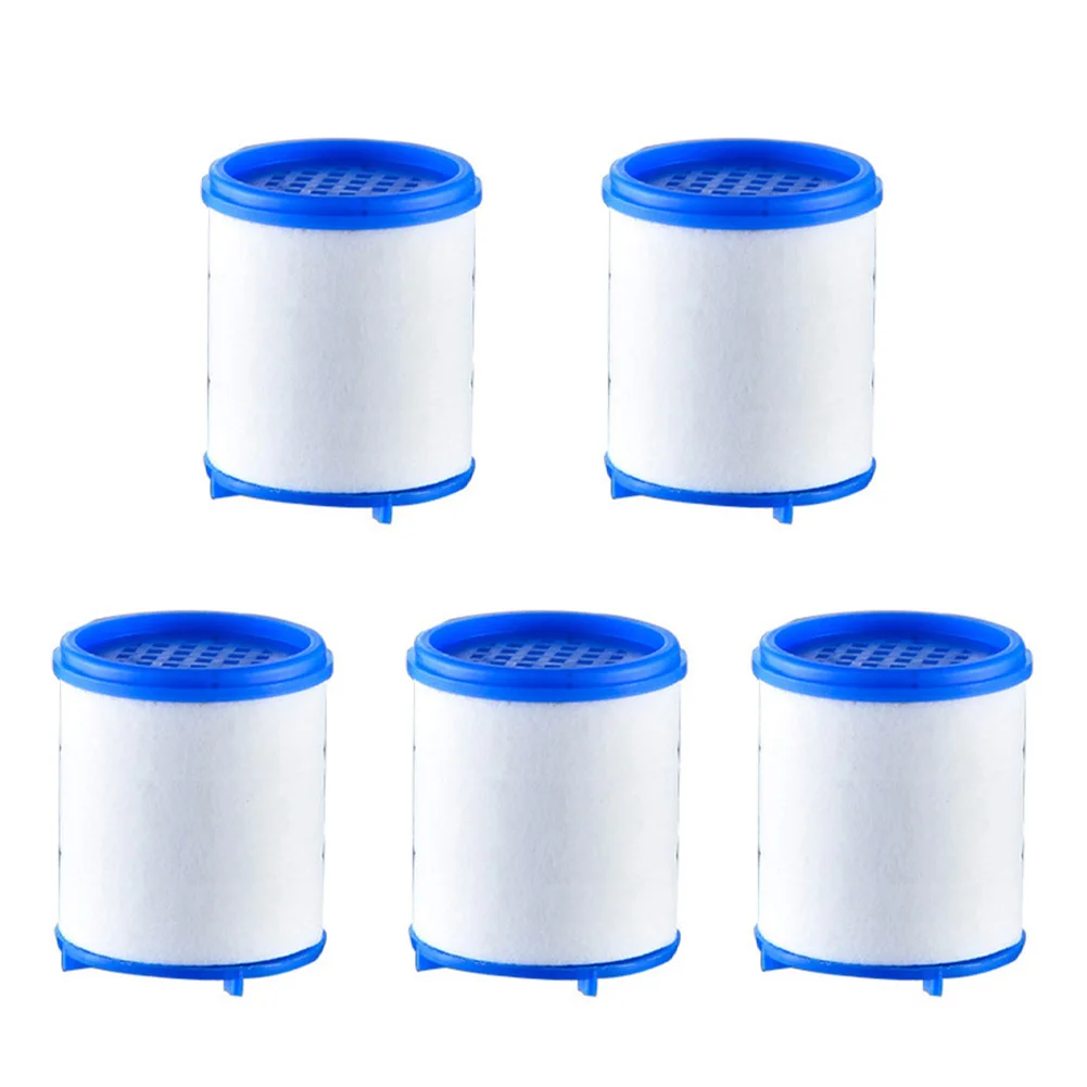 

5pc Filter Element Faucet Water Purifier Filter Shower PP Cotton 3.5*3cm For Kitchen Bathroom Balcony Faucet Accessories