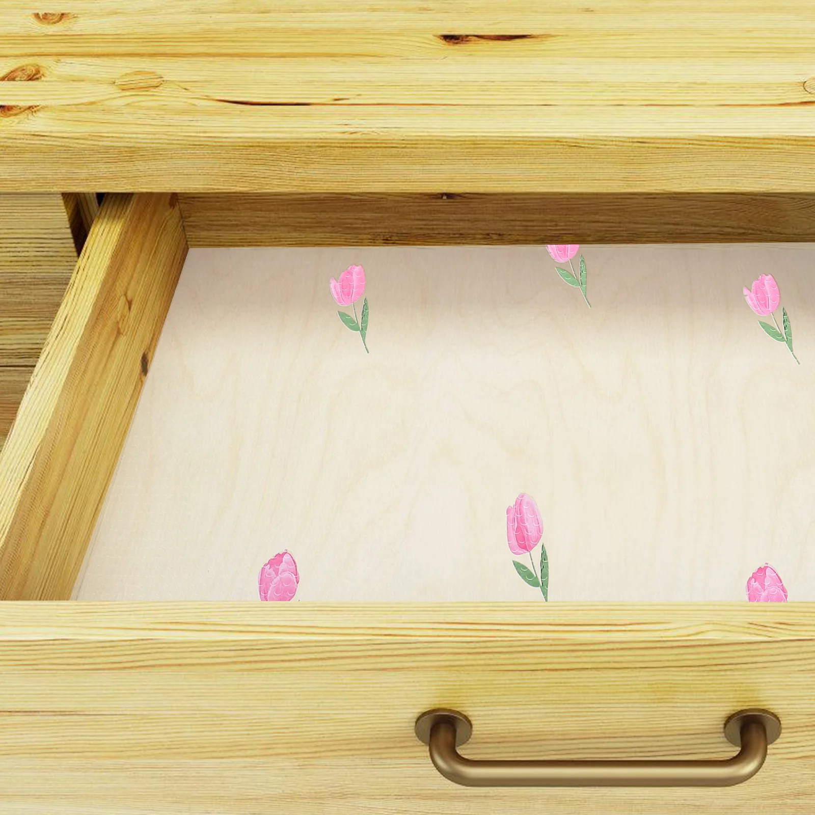 

4 Pieces 45x30cm Fridge Mat Pads Kitchen Drawer Shelf Liner Washable Refrigerator Mats Non Slip Vegetable Preservation