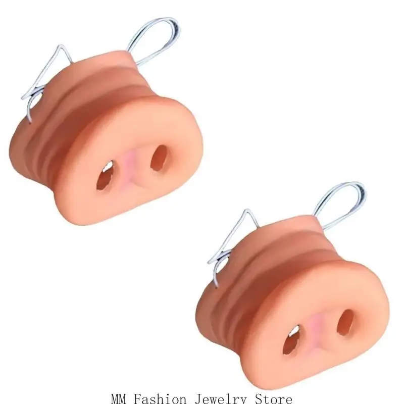 D0UB Kids Volwassenen Varken Neus Piggy Snuit Varken Kostuum Accessoires voor Halloween Cosplay