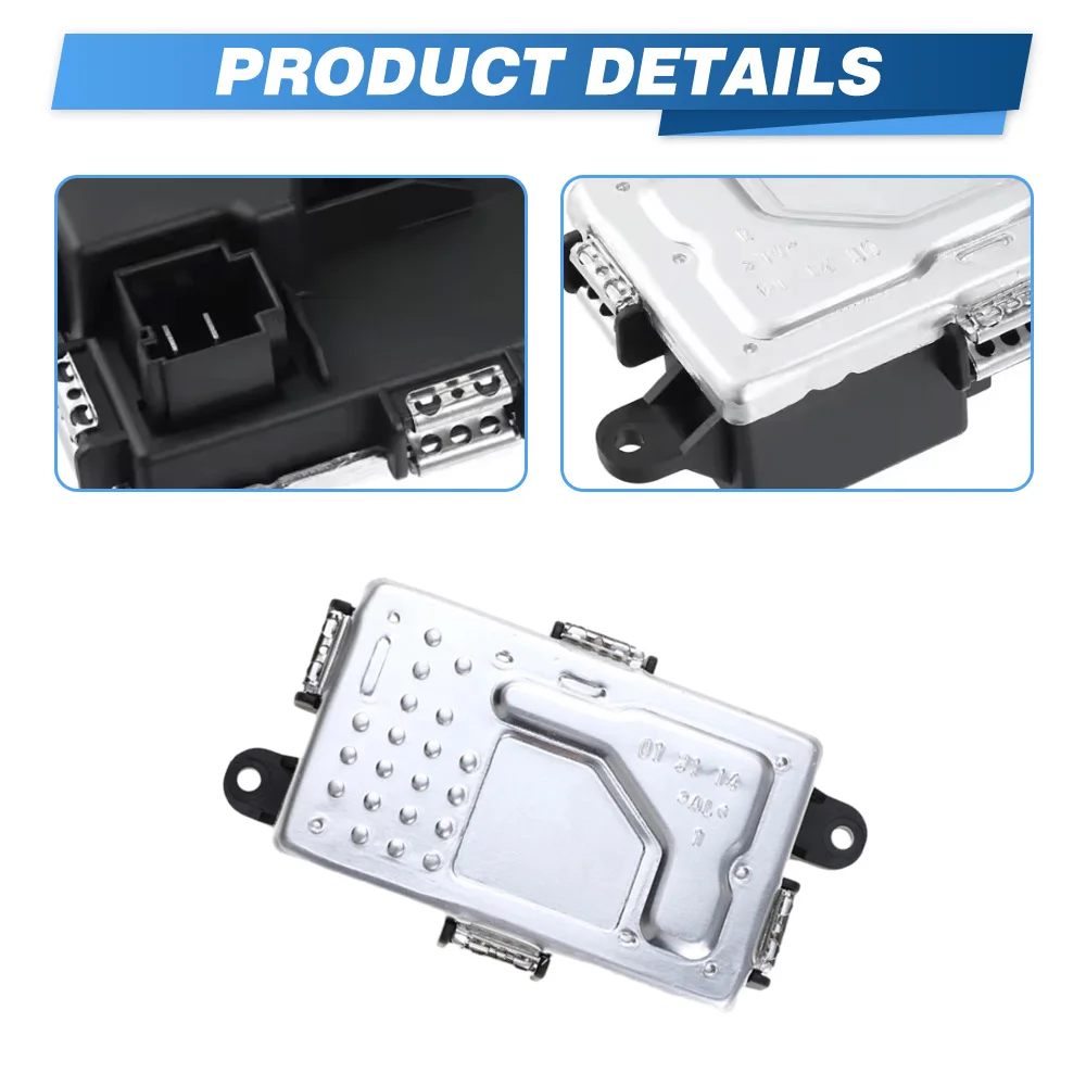 Heater Blower Fan Motor Resistor for Mercedes-Benz C-Class W204 S204 C218 E-Class W212 A207 S212 2128702110 4+2Pins