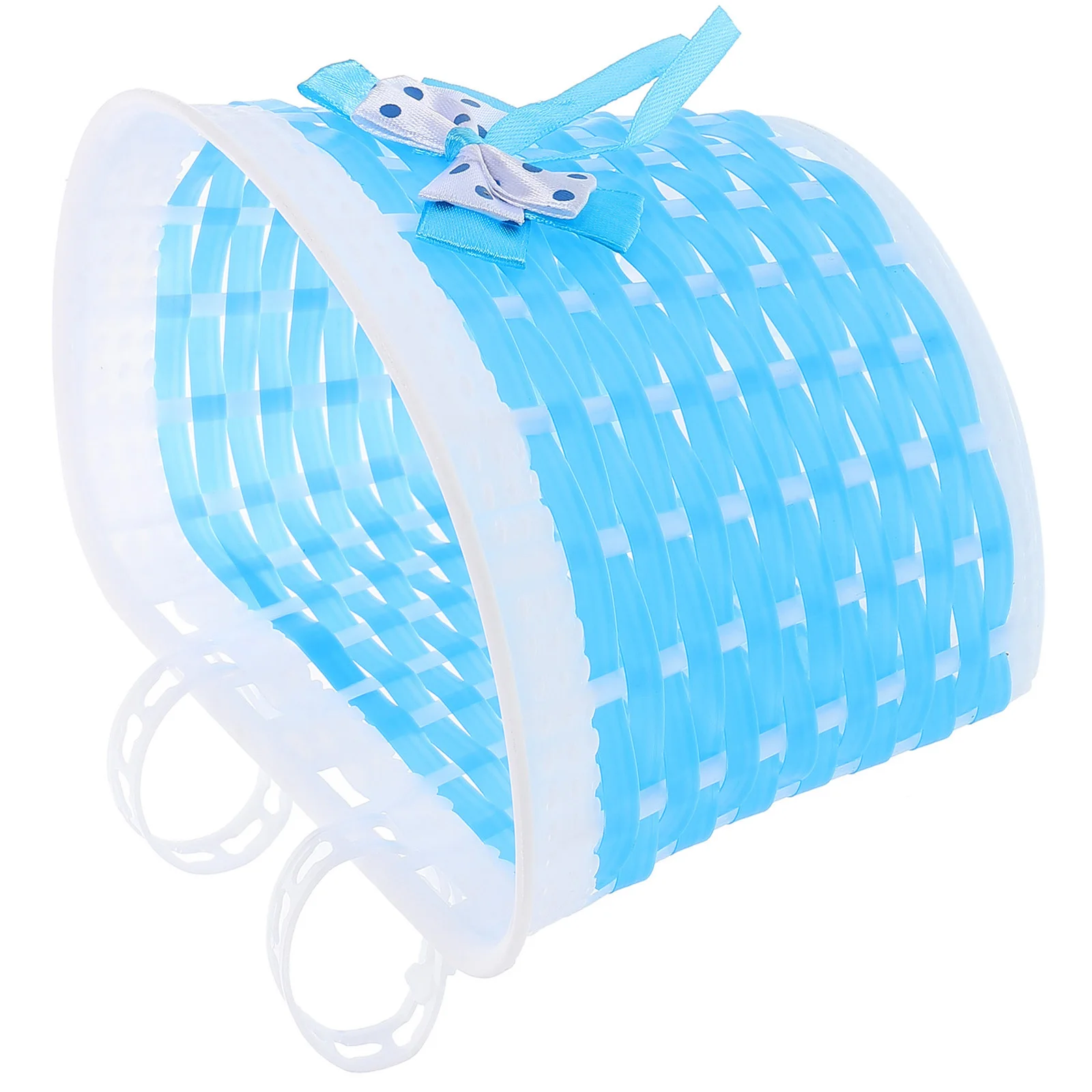 

Multifunctional Front Basket Woven Rattan Design Durable Spacious Storage For Scooter Bicycle Electric Bike Toddler Basket